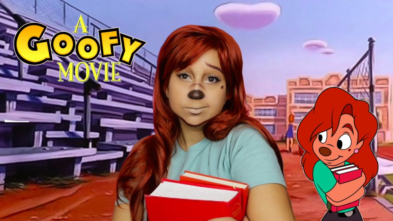 ROXANNE FROM A GOOFY MOVIE MAKEUP TUTORIAL | DIY COSTUME