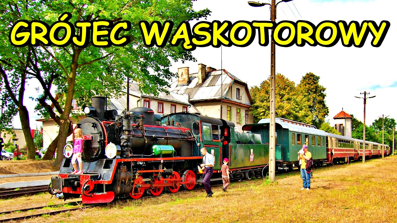 GR&Oacute;JEC WĄSKOTOROWY - Dawna stacja piaseczyńskiej wąskotor&oacute;wki