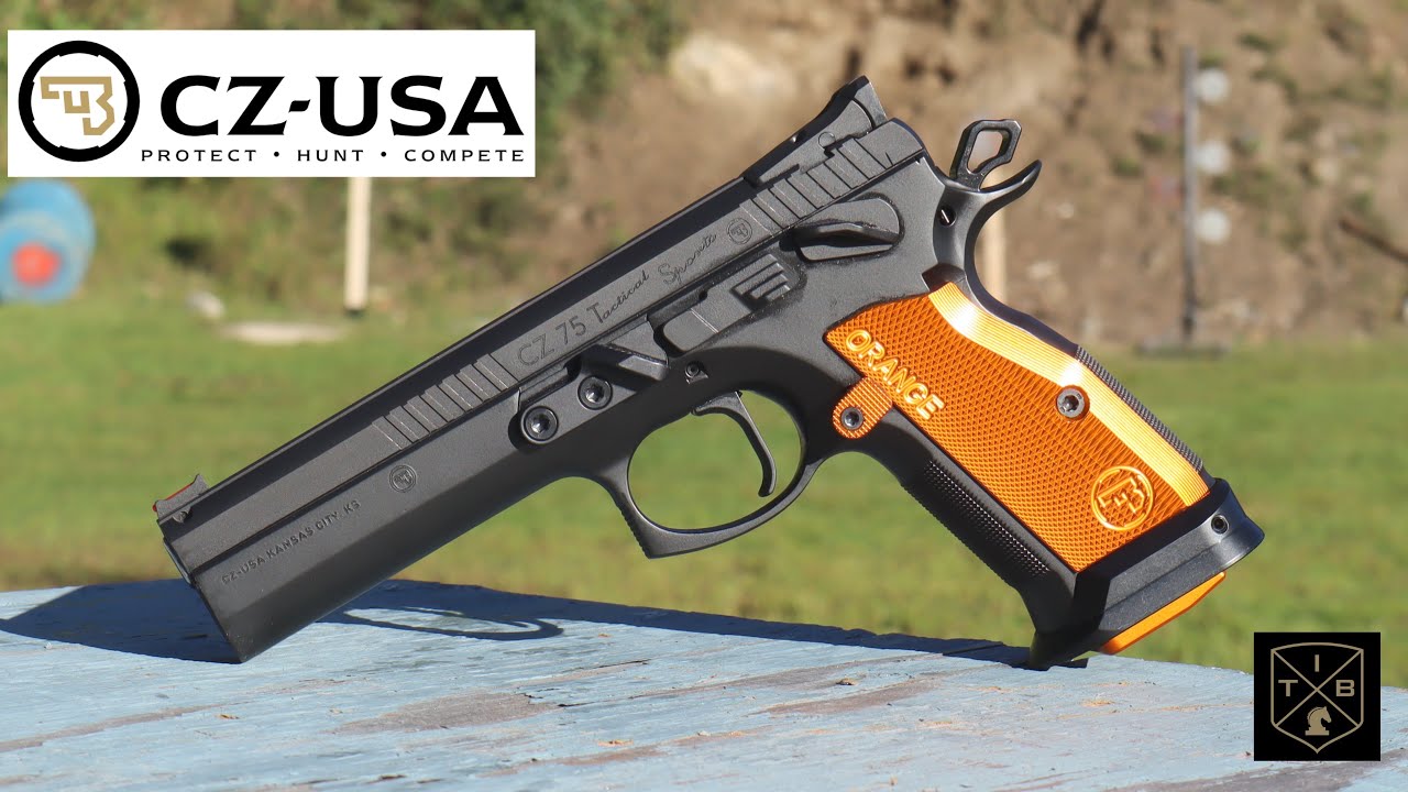 Обзор CZ 75 Tactical Sport Orange — готов к соревнованиям прямо из коробки