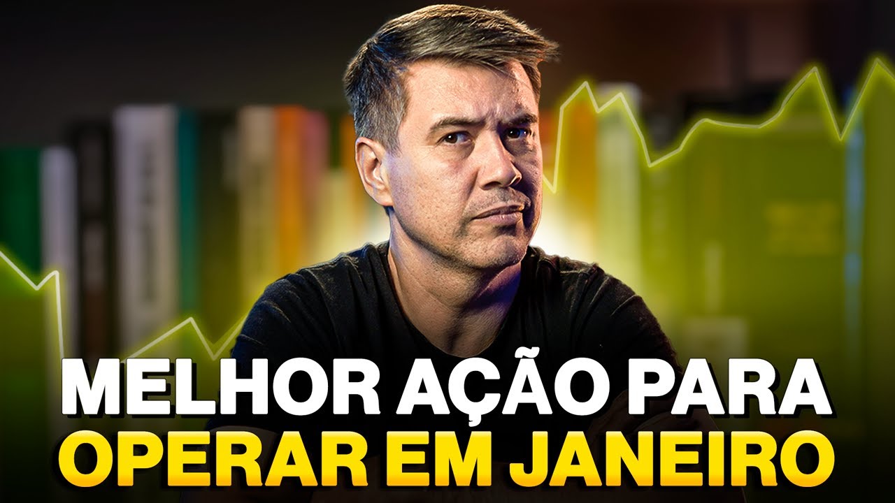 A MELHOR AÇÃO PARA OPERAR OPÇÕES NO VENCIMENTO DE JANEIRO!
