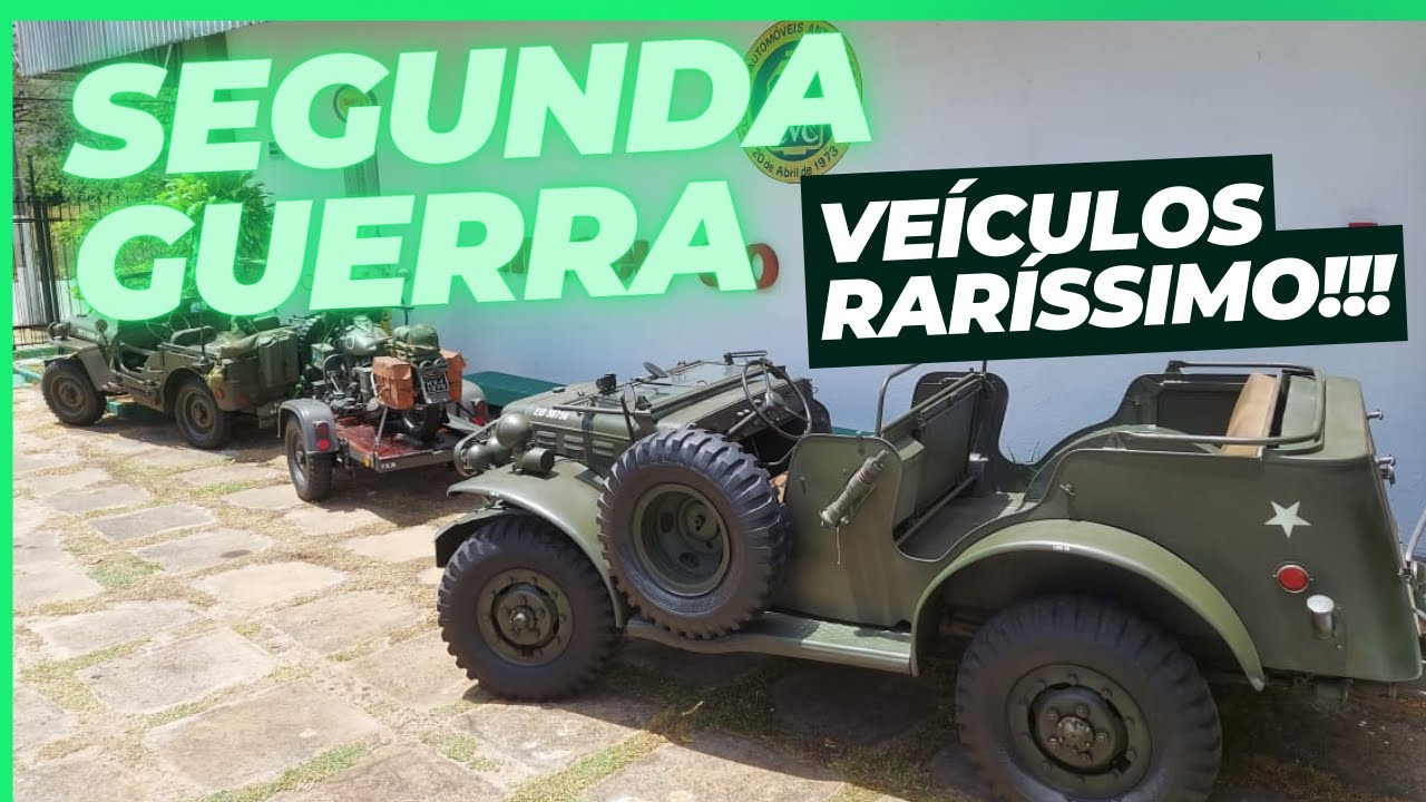 VEÍCULOS DA SEGUNDA GUERRA MUNDIAL