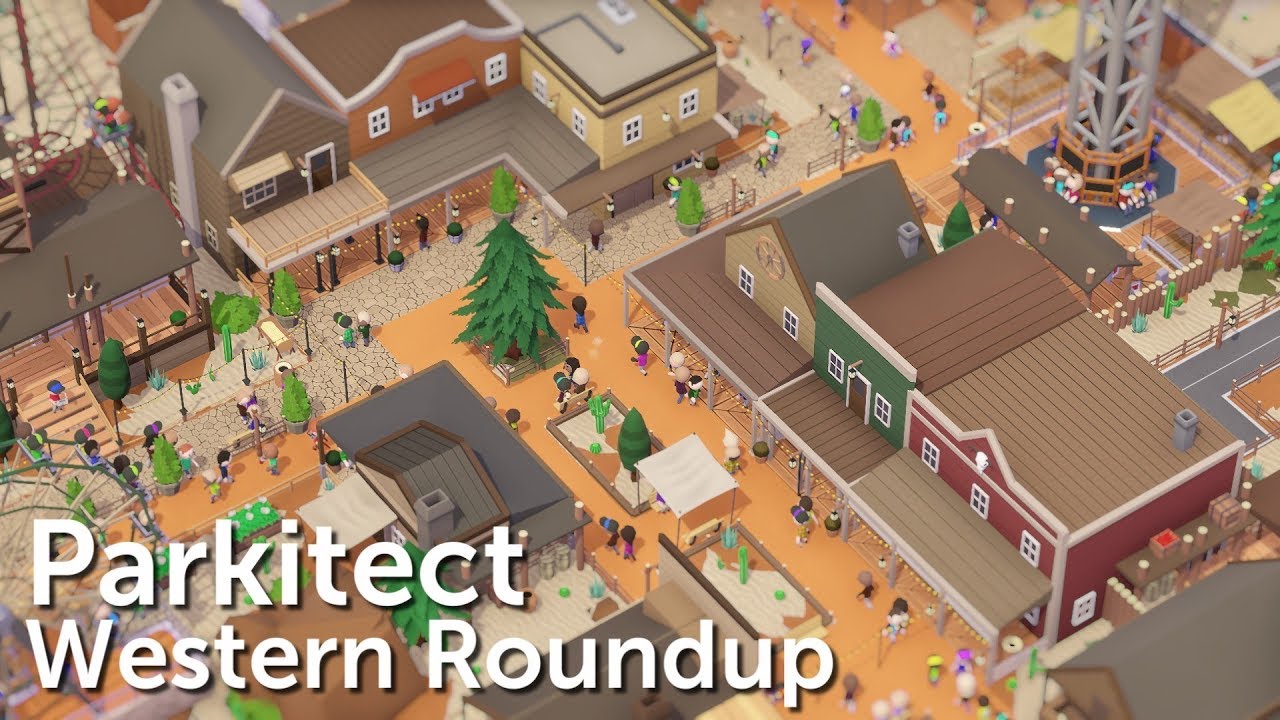 Parkitect Campaign (Part 4) - Western Roundup - Blueprint-worthy Coasters