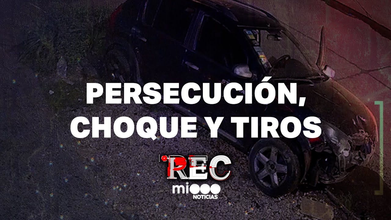 PERSECUCI&Oacute;N, CHOQUE Y TIROS - LA BANDA DE LAS SALIDERAS - #REC