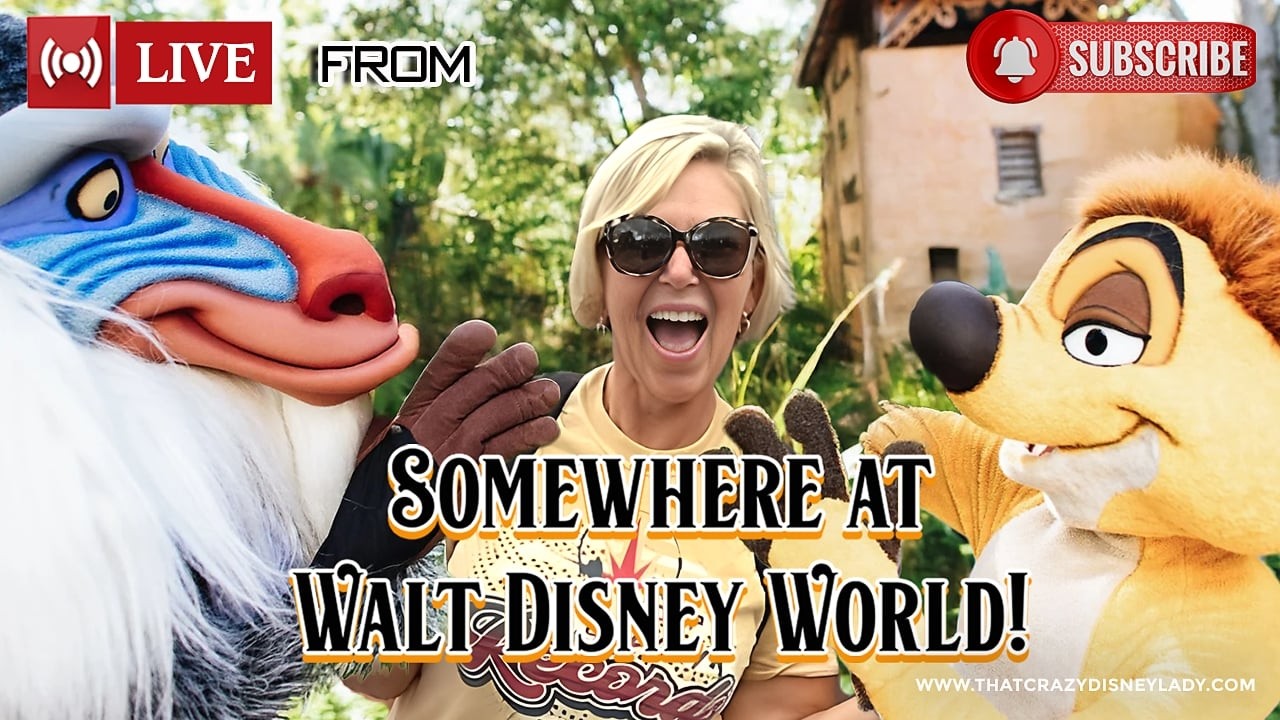 Somewhere at Walt Disney World 7/29/26  #live