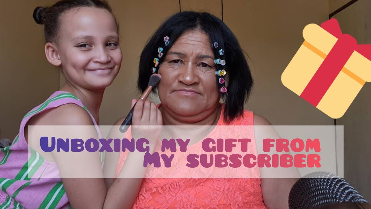 Asmr - Thank for the Gifts dear Subscriber // Doing my grannies makeup and Cute hairstyle/#ASMR