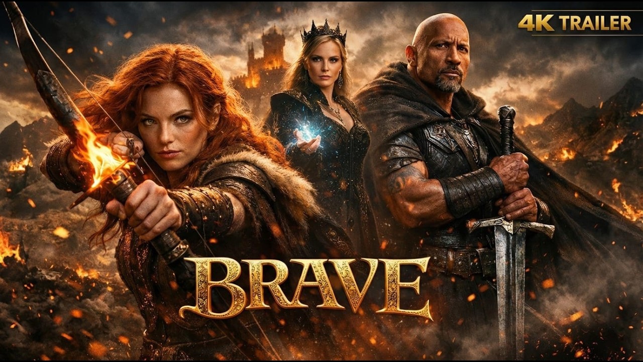 BRAVE  Live Action &ndash; Emma Stone, Dwayne Johnson, Charlize Theron | Epic Concept Trailer
