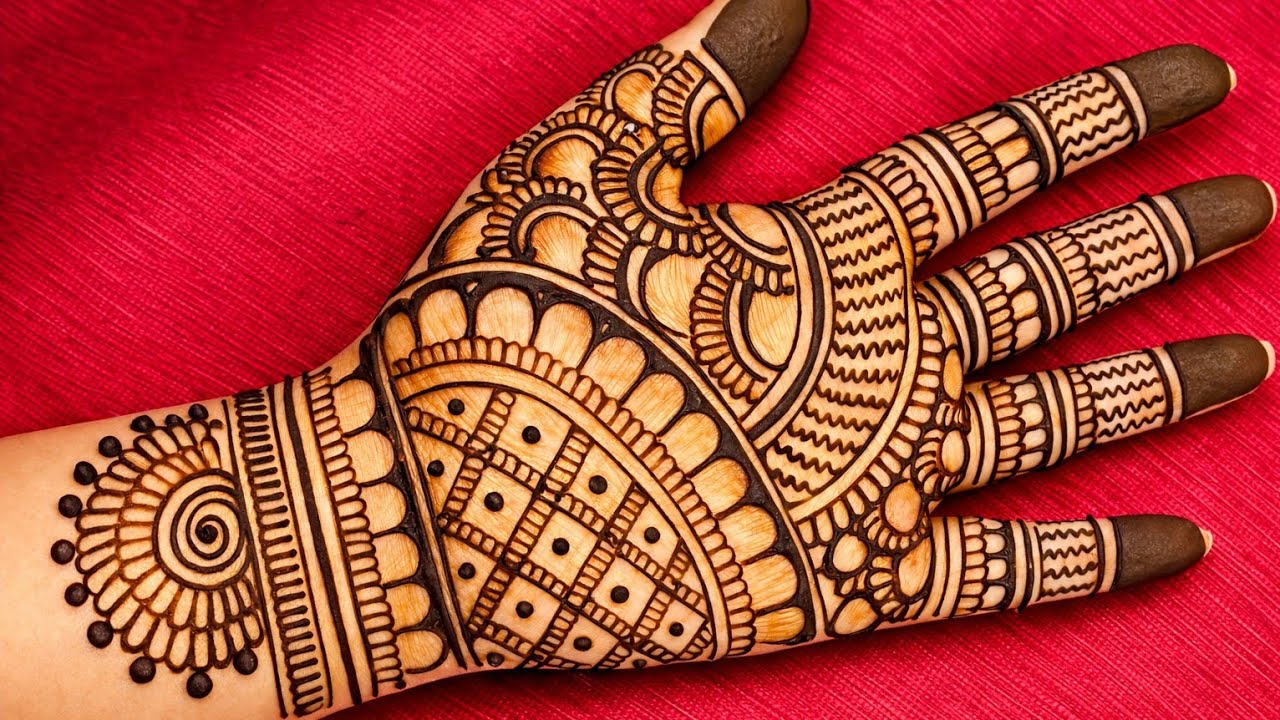 Beautiful bridal mehndi design| easy mehndi| simple mehndi design| trending mehndi designs| heena ❤️