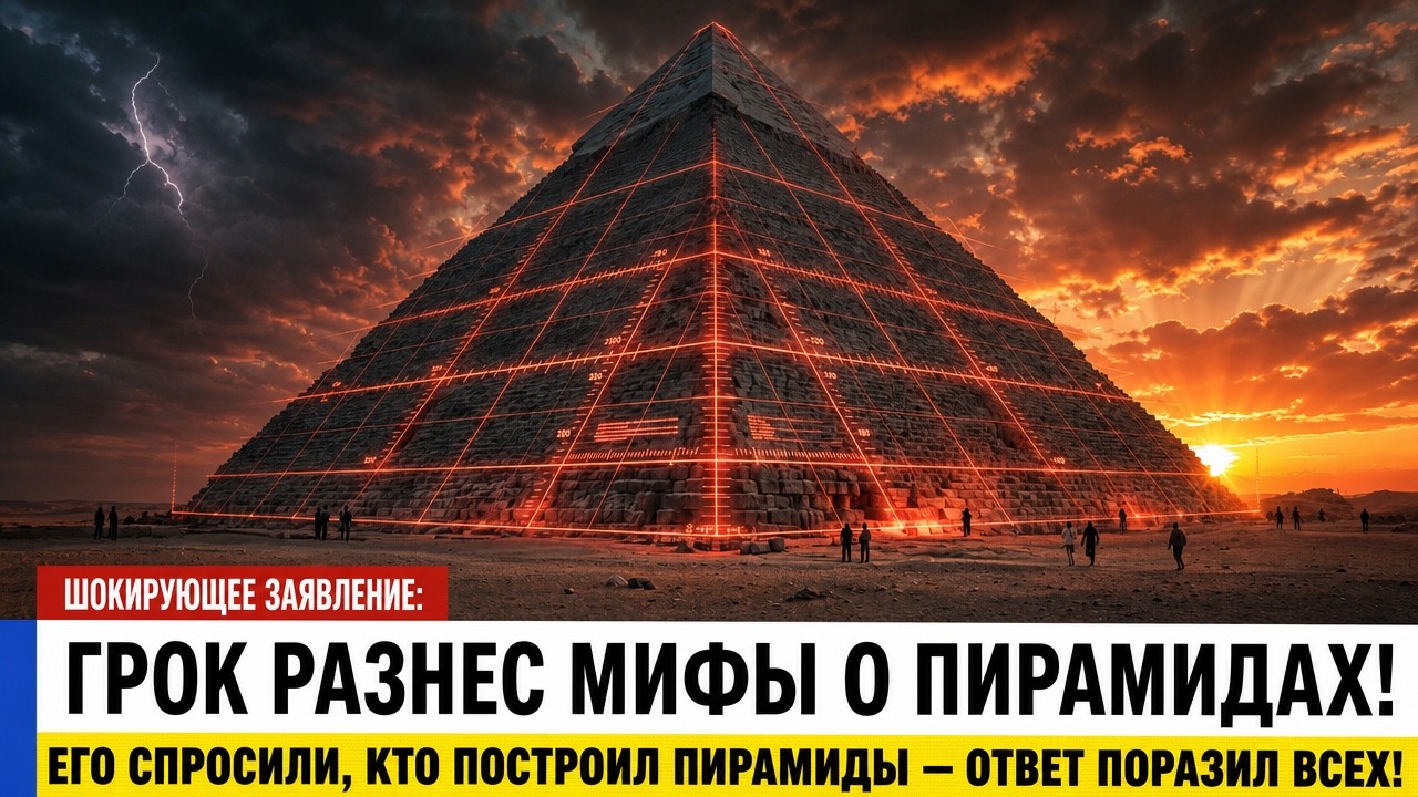 Grok AI Спросили, Кто Построил Пирамиды &mdash; Ответ ШОКИРОВАЛ Всех