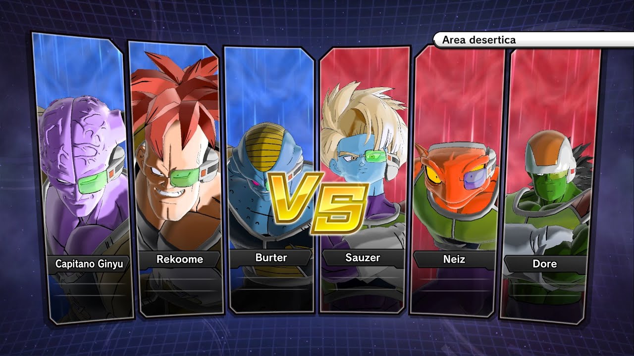 Xenoverse 2 - Requested match (PC): Burter/Rekoome/Ginyu vs Sauzer/Neiz/Dore