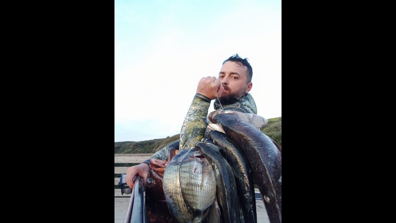 Pesca sub l'agguato nel medio basso fondo parte tre