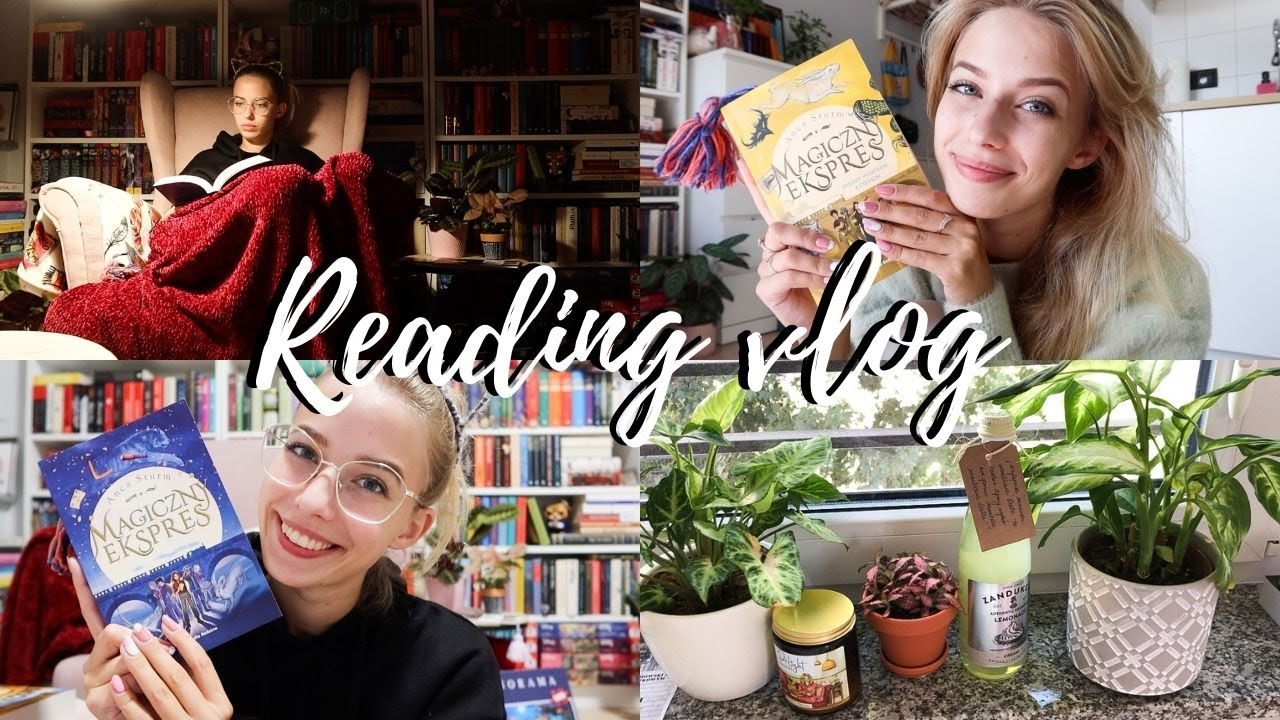 Magiczny ekspres i nowe puzzle! 📚&hearts;️ READING VLOG | Dr Book