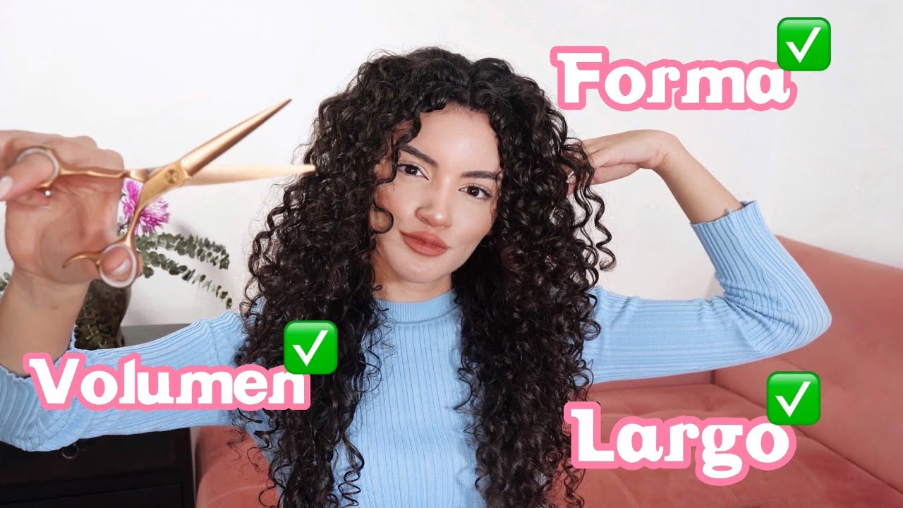 Cómo CORTAR tu cabello rizado EN CASA