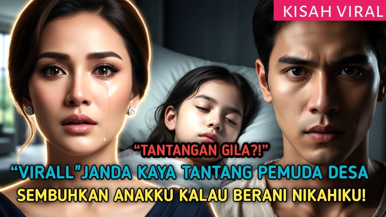 kisah viral janda kaya tantang pemuda desa sembuhkan putrinya jika berhasil diajadi istinya ternyata