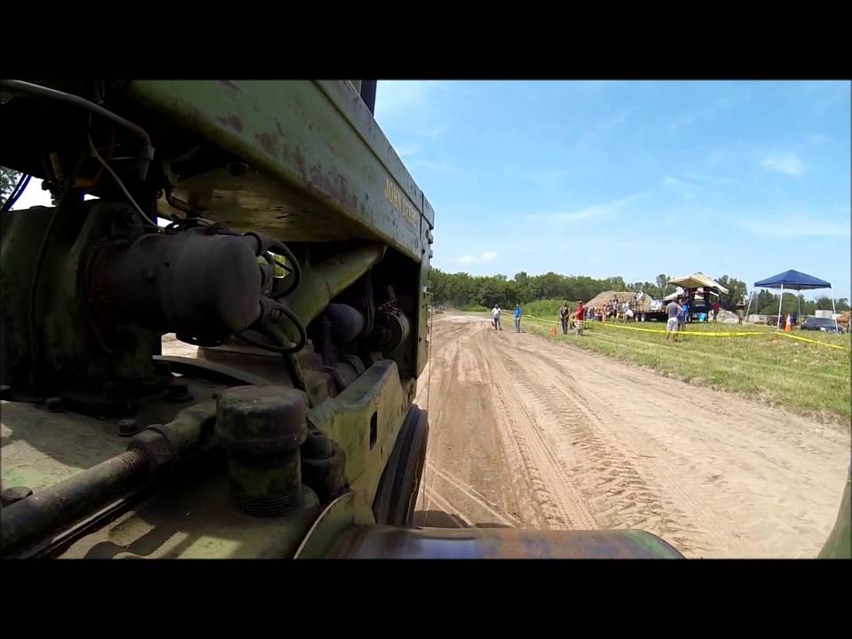 GoPro Takes A Ride Down Track At Tractor Pull