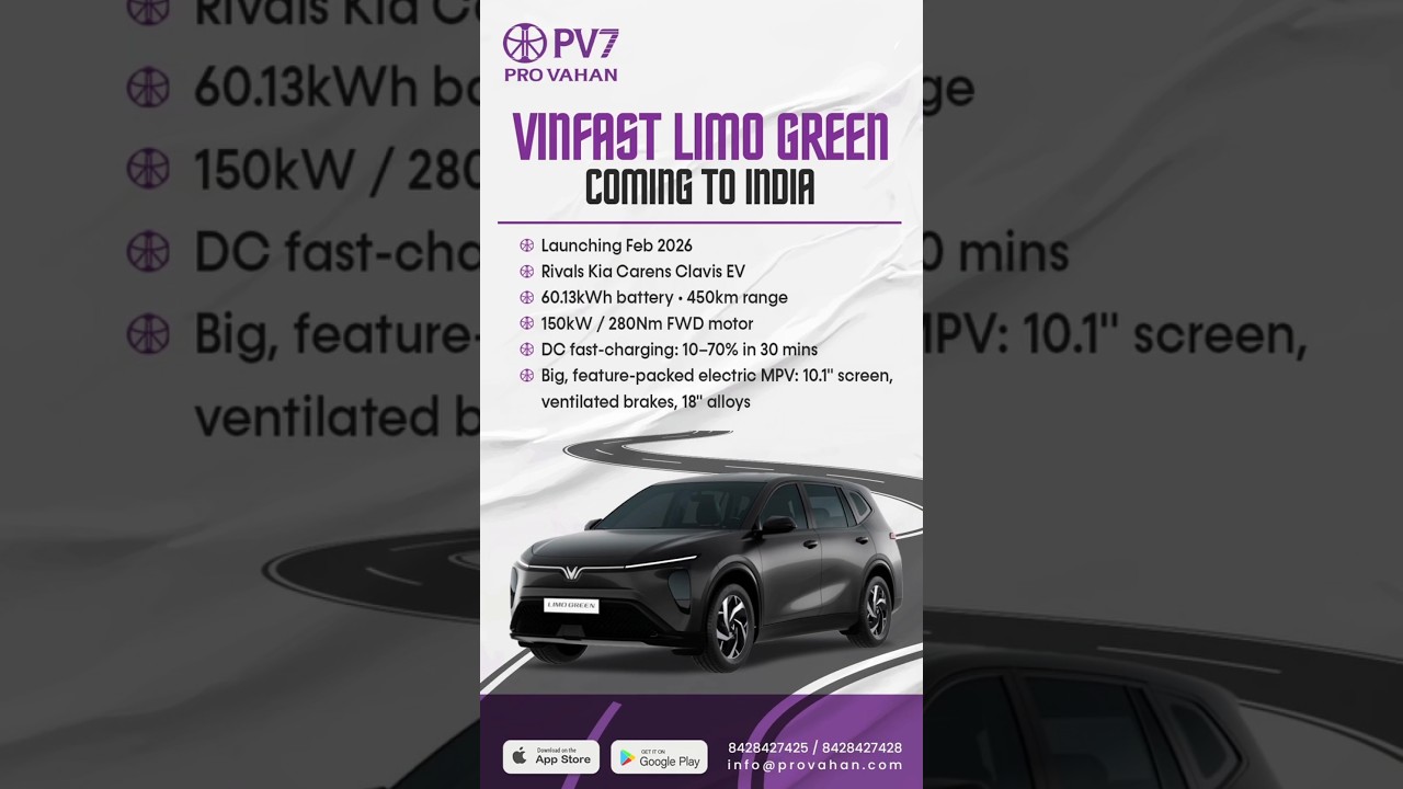 Vinfast Limo Green coming to India 🇮🇳✌🏻.  
