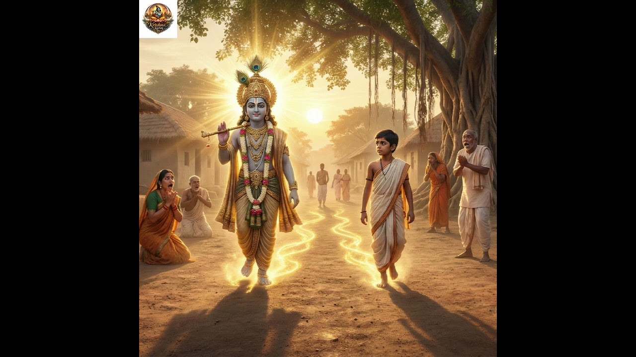 साक्षी गोपाल की पावन कथा | जय श्रीकृष्णभक्त के लिए चल पड़े भगवान | कृष्ण लीलाजहाँ भगवान साक्षी बने 