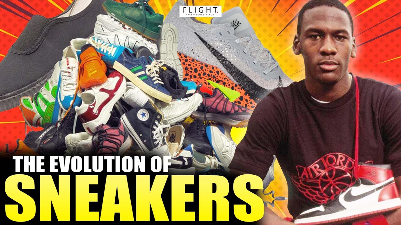 The Evolution Of Sneakers :  How Footwear Transformed Pop Culture