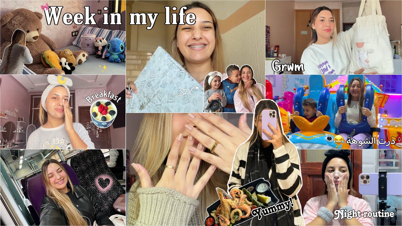 VLOG💗 Spend the week with me| اسبوع في حياتي 🎀 (خريجات + مشترياتي🛍️)