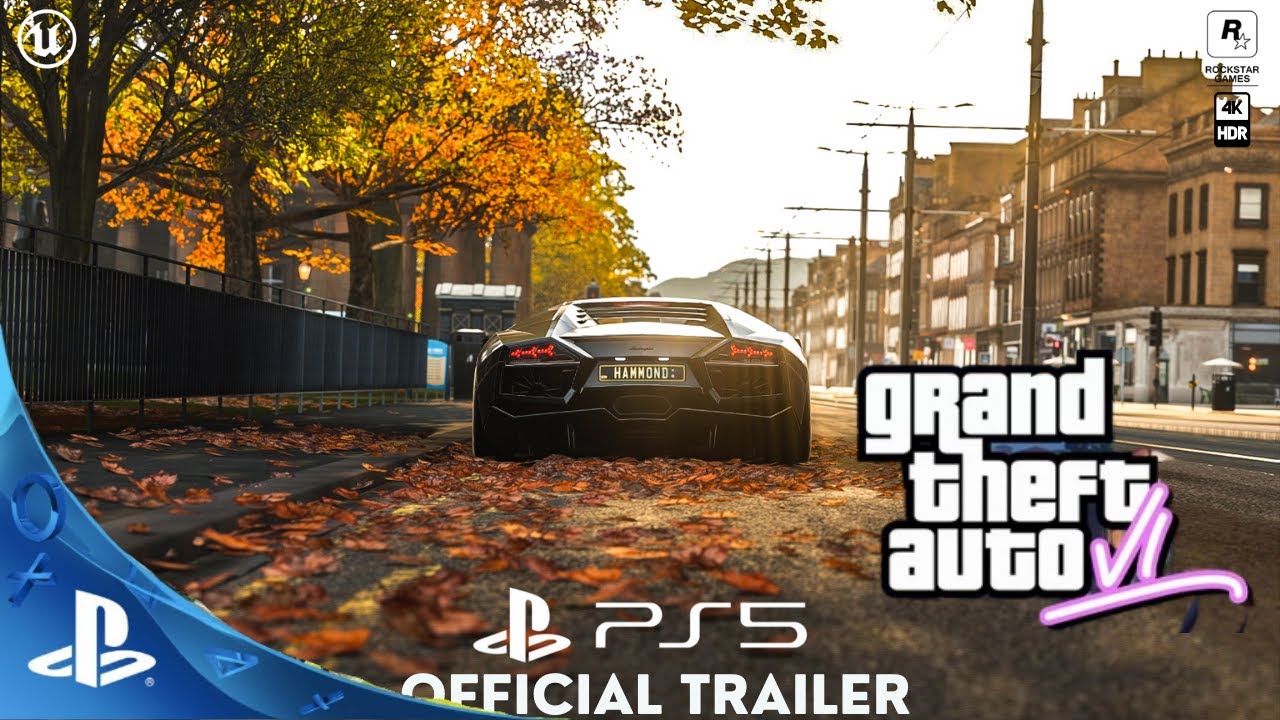 GTA 6 : PlayStation 5 Graphics DEMO | PS5 | 4K HDR