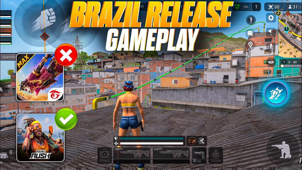 🥵Indus game BRAZIL Release Exclusive Gameplay (prime rush) | lighthouse map gameplay