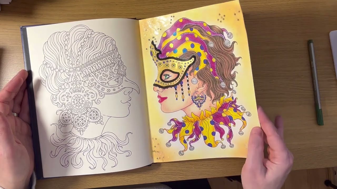 Completed Colouring Pages: March 2025
