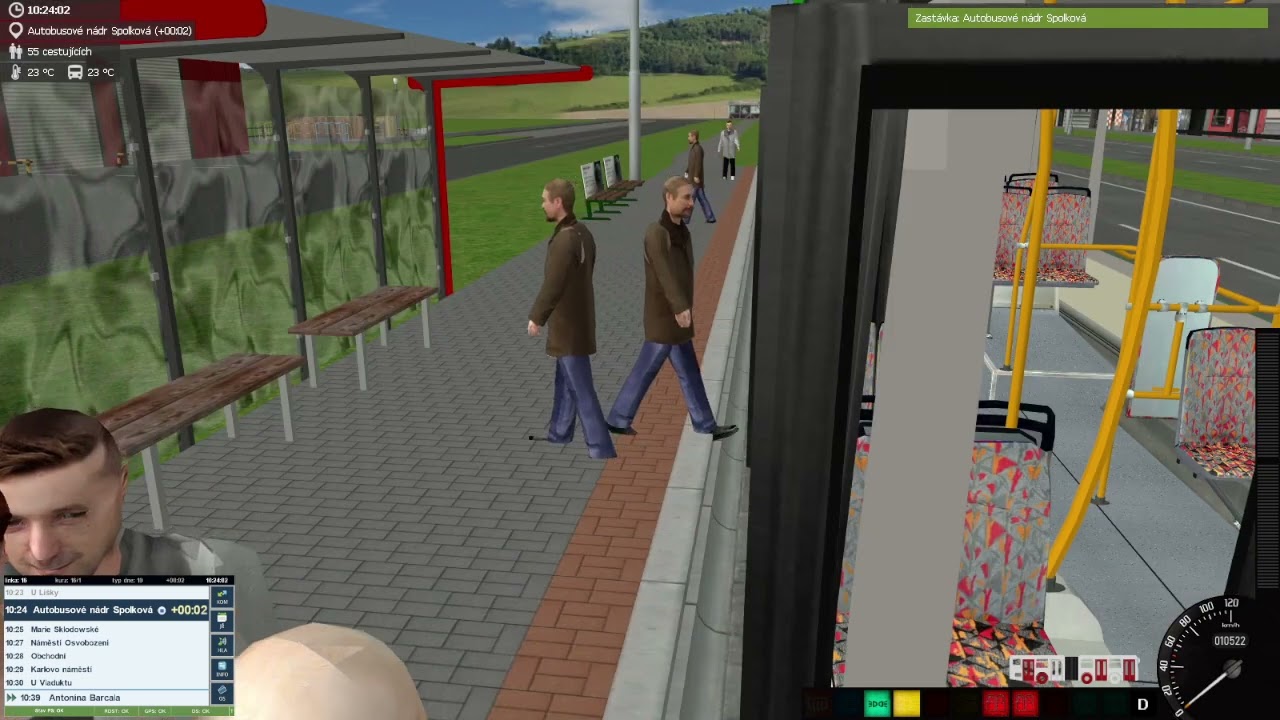 SIMT MHD Ježděn&iacute; dle VJŘ 17.7.2022 DPVM na lince 16 směr Ant Barcala &Scaron;koda 25Tr Citelis1A DPVM #402