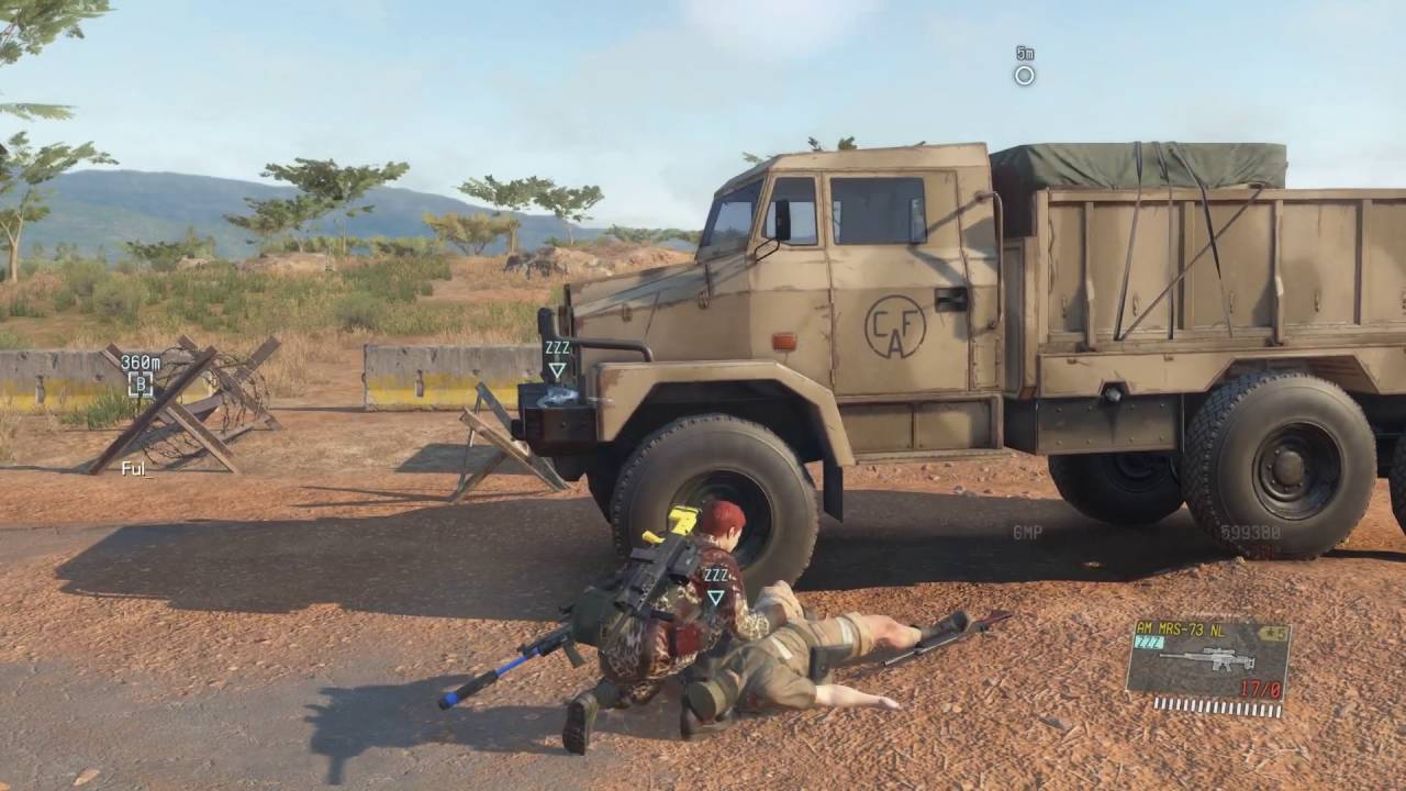 MGSV Free Roam Gameplay