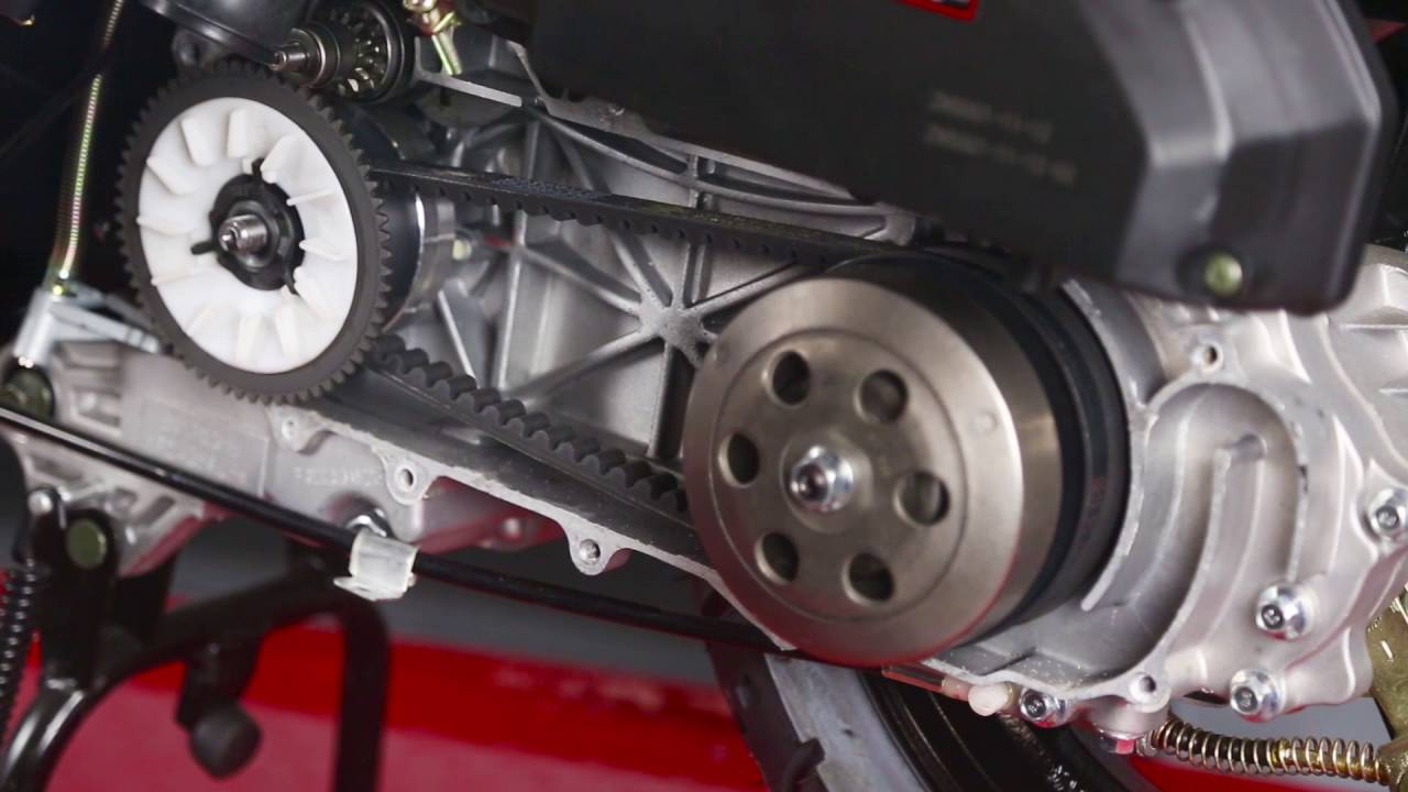 Scooter Clutch and Variator Change
