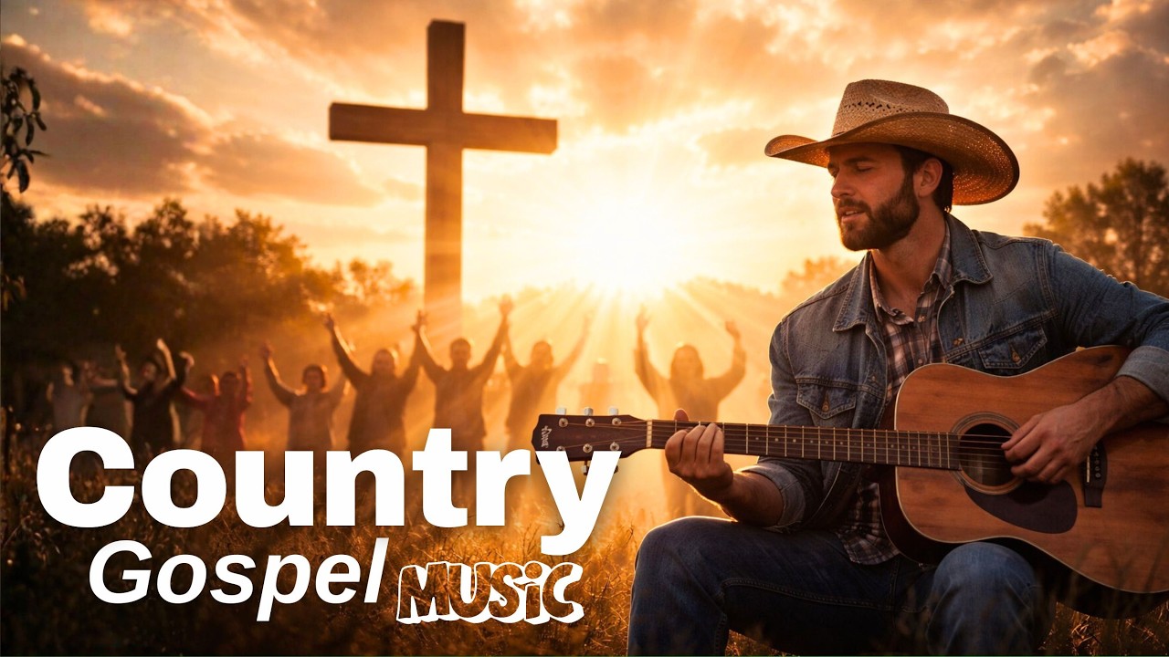 1 Hours of Calm Country Gospel Music 🙏 Christian Worship Songs Bringing Peace & Hope