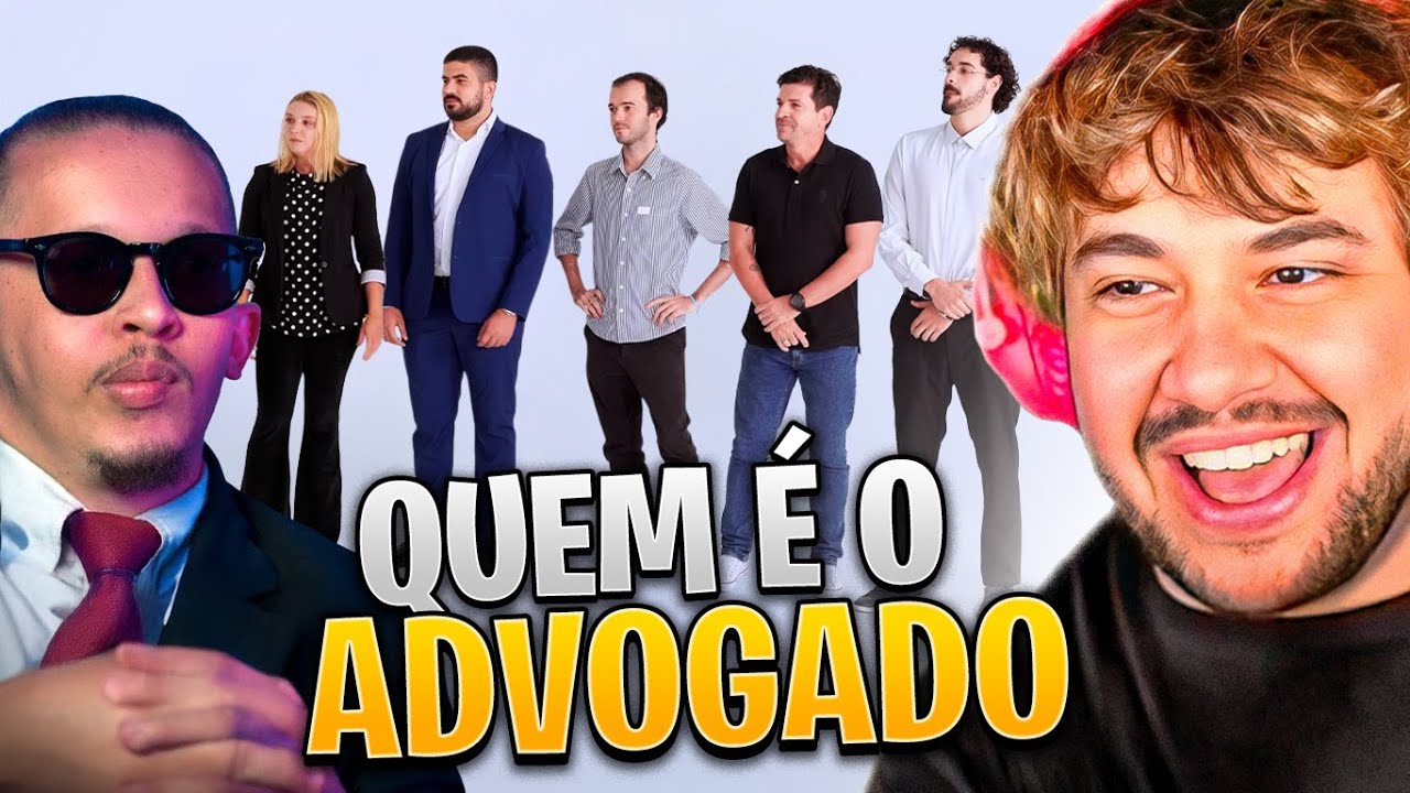 QUEM É ADVOGADO? - React Aqueles Caras
