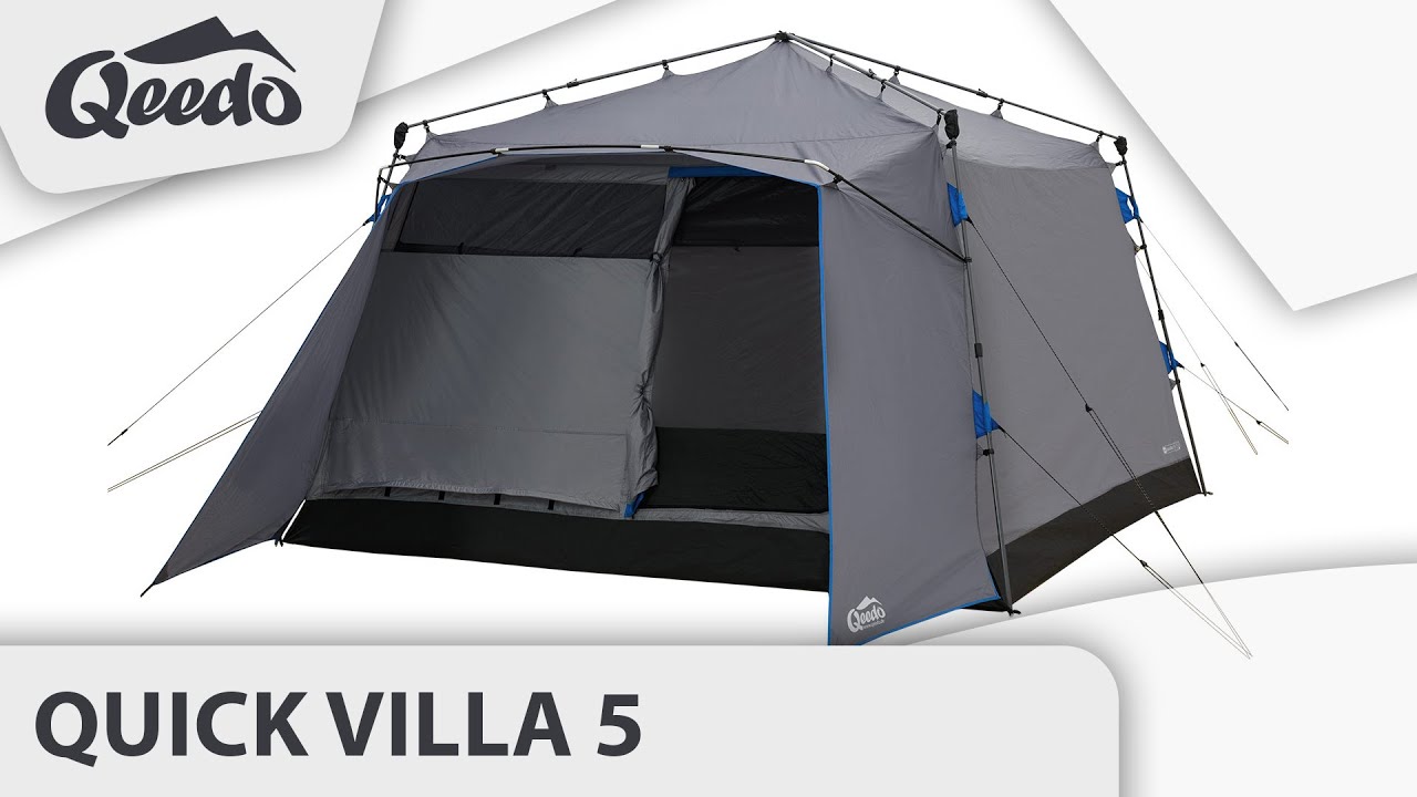 qeedo Quick Villa 5 (2018) - Familienzelt mit Quick Up System