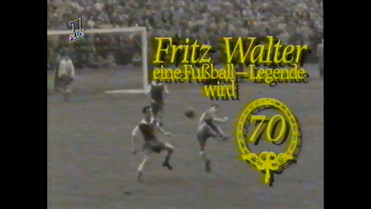 1Plus - Fritz Walter - Eine Fußball Legende Wird 70 vom 31.10.1990