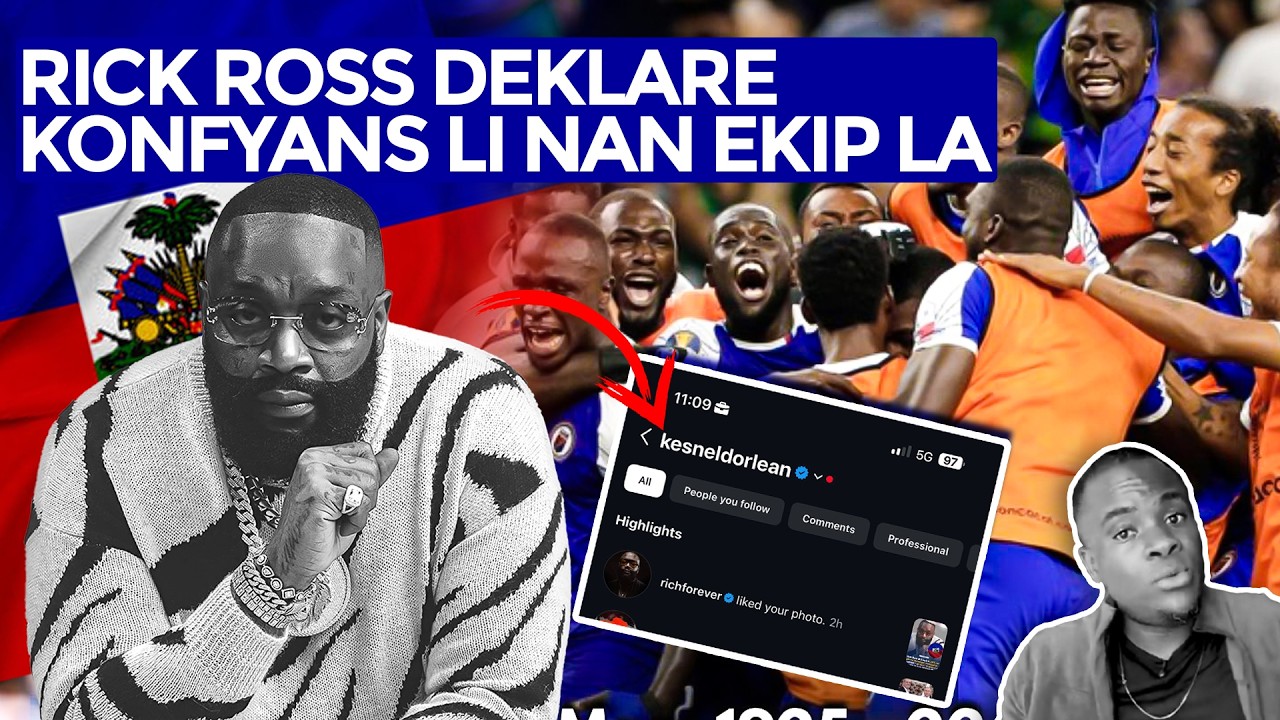 Rick Ross fè yon bel deklarasyon pou ekip Ayisyèn lan pou mondyal 2026 la