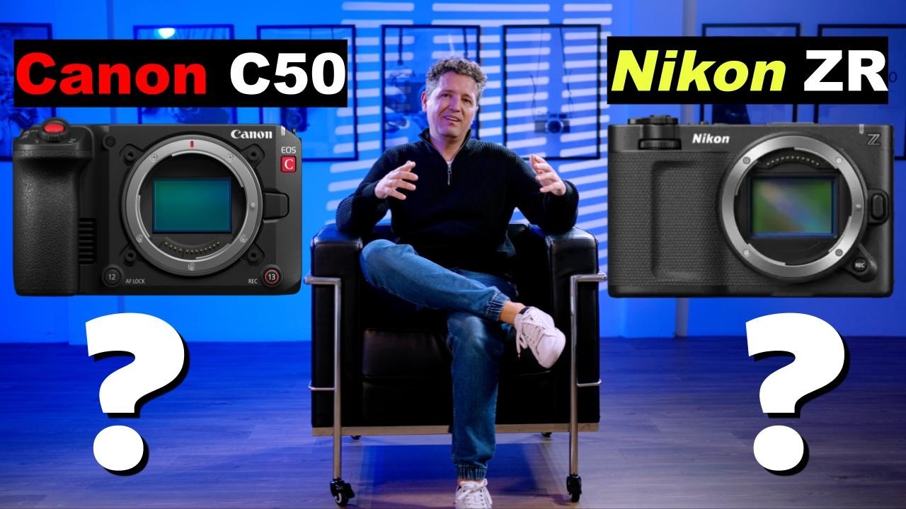 Canon C50 vs Nikon ZR: ¿CUÁL DESTROZA A CUÁL? 🔥