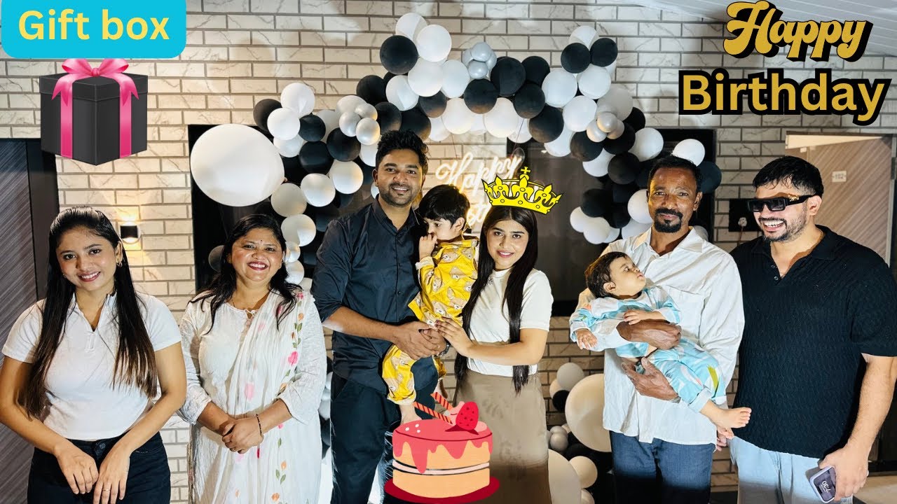 NEW FAMILY MEMBER चा BIRTHDAY CELEBRATION 🎉 पहिला वाढदिवस आणि इतकं प्रेम❤️