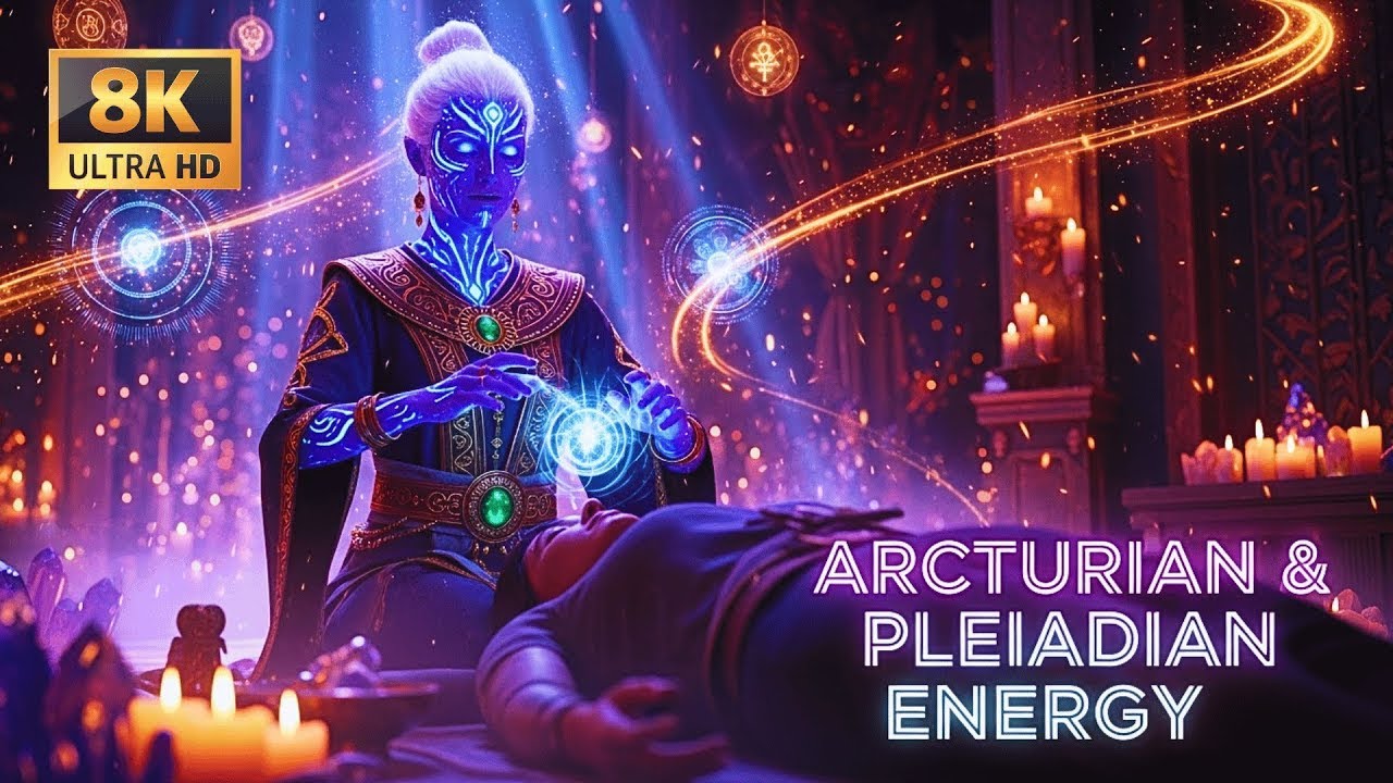 ARCTURIAN MED BED FOR ASCENSION 🛏️ Healing Codes 528Hz for Deep Transformation & Evolution