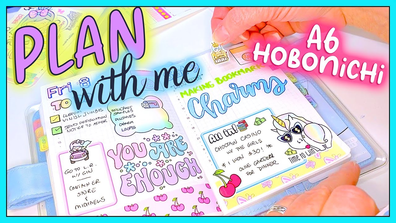 Plan With Me - A6 Hobonichi Daily
