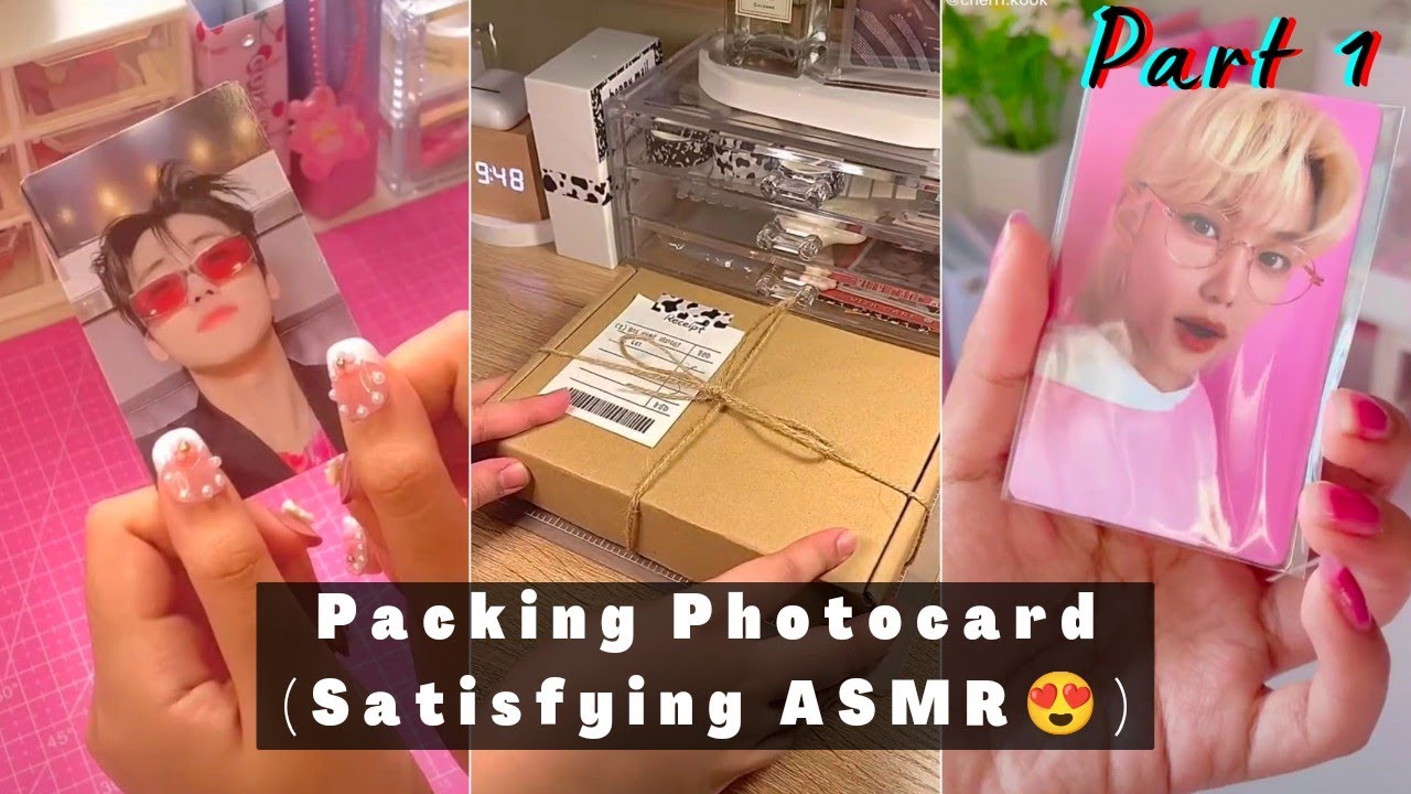 💌Packing Photocard (Satisfying ASMR) | Tiktok Compilation Part 1 #04