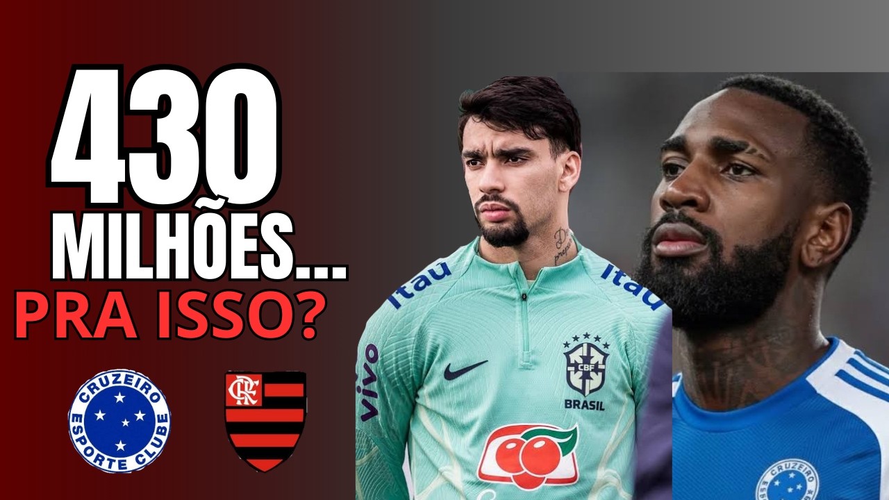 430 MILHÕES EM CAMPO… MAS ONDE ESTÃO PAQUETÁ E GERSON?