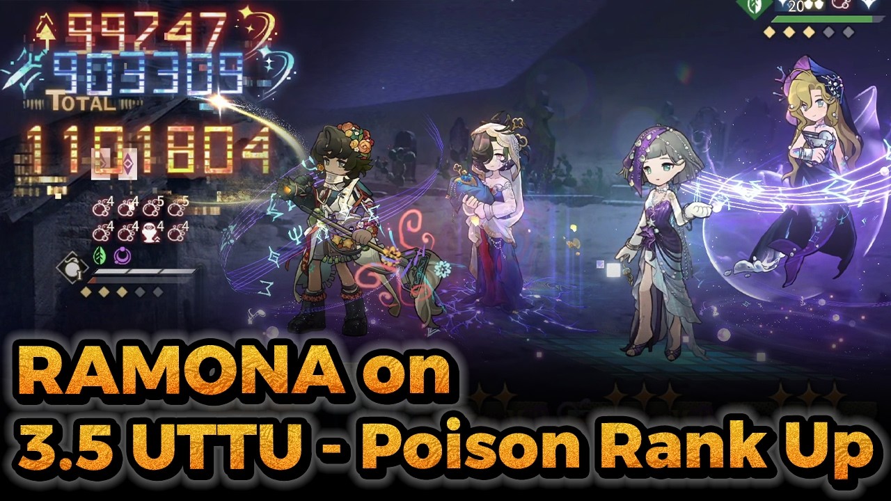 Ramona Poison Rank Up - 3.5 UTTU Gameplay | Reverse: 1999