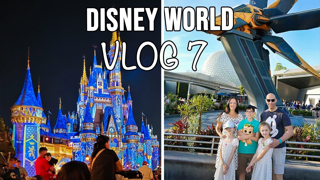 От EPCOT до Magic Kingdom за ОДИН ДЕНЬ | Фейерверк «Стражи Галактики» и «Жили долго и счастливо»