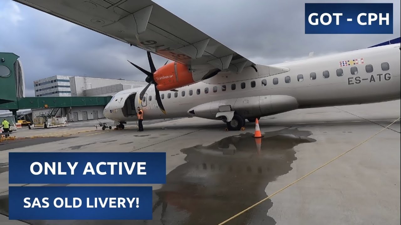 TRIP REPORT | SAS Economy Class | ATR 72-600 | Gothenburg (GOT) - Copenhagen (CPH)