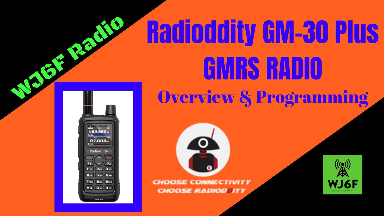 Radioddity GM-30 PLUS GMRS Radio