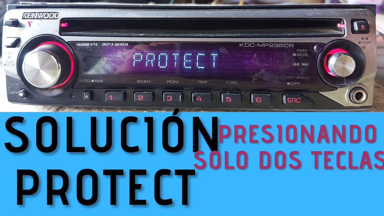 solución PROTECT CD player