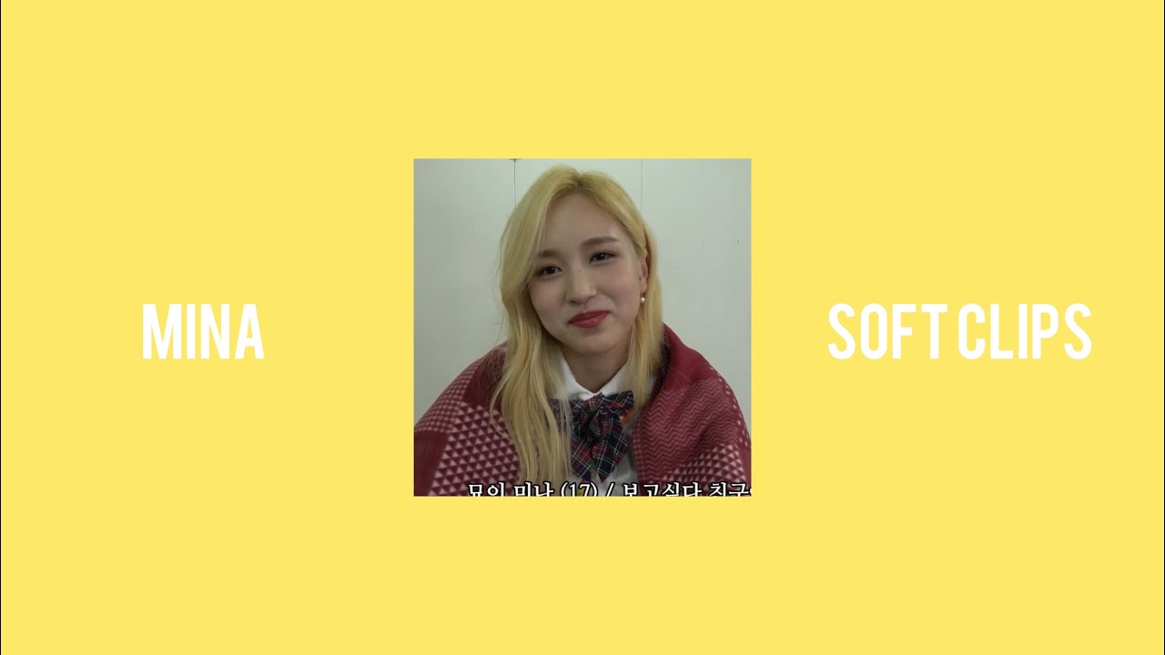 blonde mina — editing clips