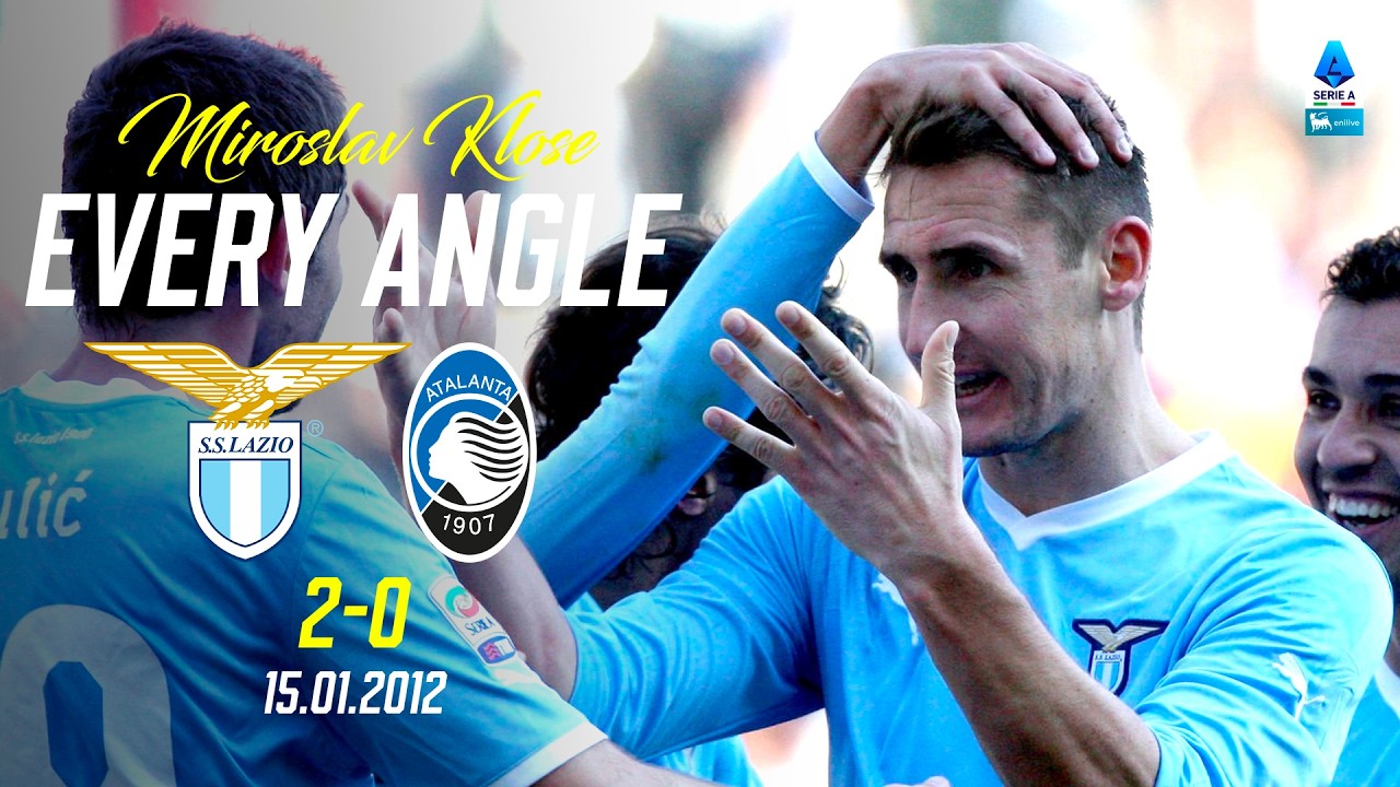 🔃 EVERY ANGLE - IL GOL DI KLOSE CONTRO L'ATALANTA