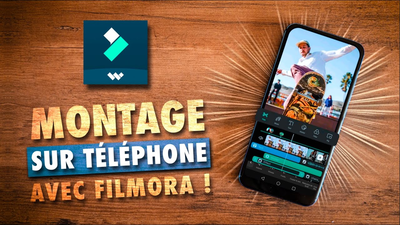 Comment faire du MONTAGE vidéo sur son TÉLÉPHONE avec Filmora ! Tutoriel Débutant de A à Z