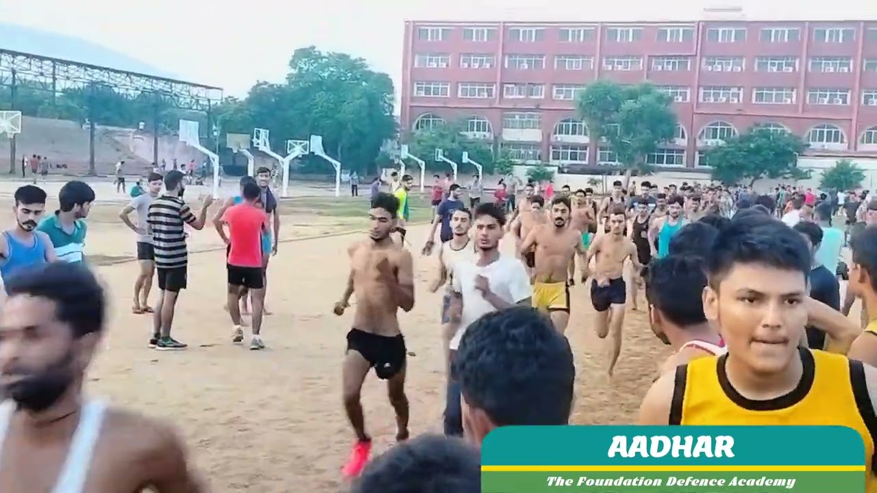 1600m running |Aadhar the foundation defence Academy | फौजी फैक्ट्री जयपुर | Best acadmey in Jaipur