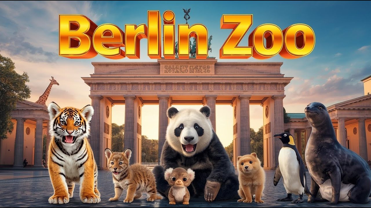 Berlin Zoo 🦁 2025 | Pandas, Giraffes & Penguins 4K Full Tour