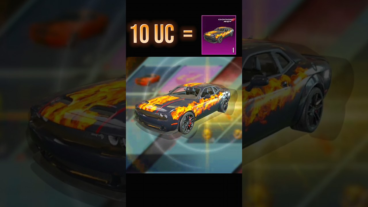 10UC Dodge Crate Opening / PUBG MOBILE #crateopening